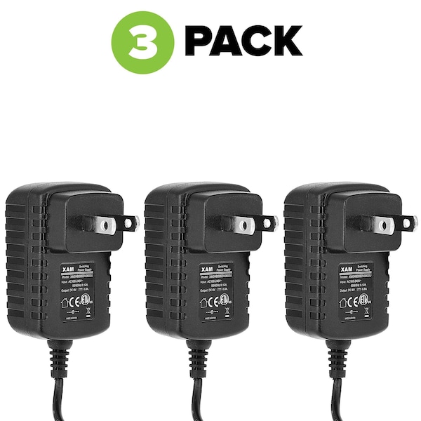 Alpine Industries AC Adaptor for Automatic Soap Dispensers, PK3 ALP441-AD-3pk - main